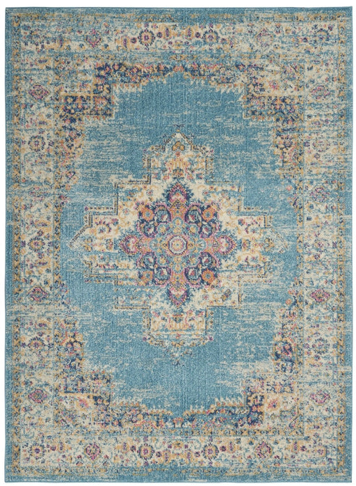 Nourison Passion PSN03 LTBLU Rug