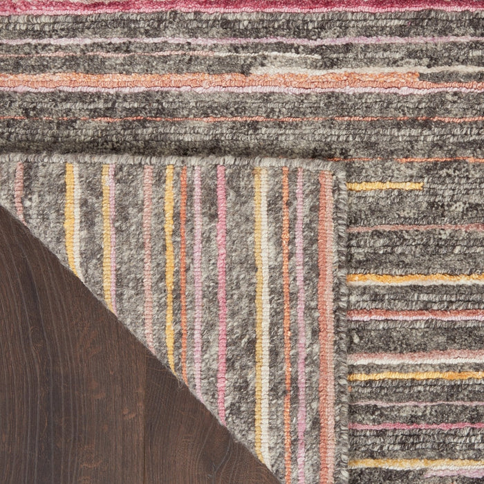 Nourison Plateau PAE01 Grey Flame Rug