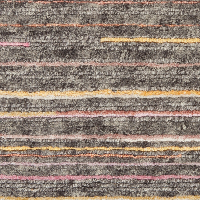 Nourison Plateau PAE01 Grey Flame Rug