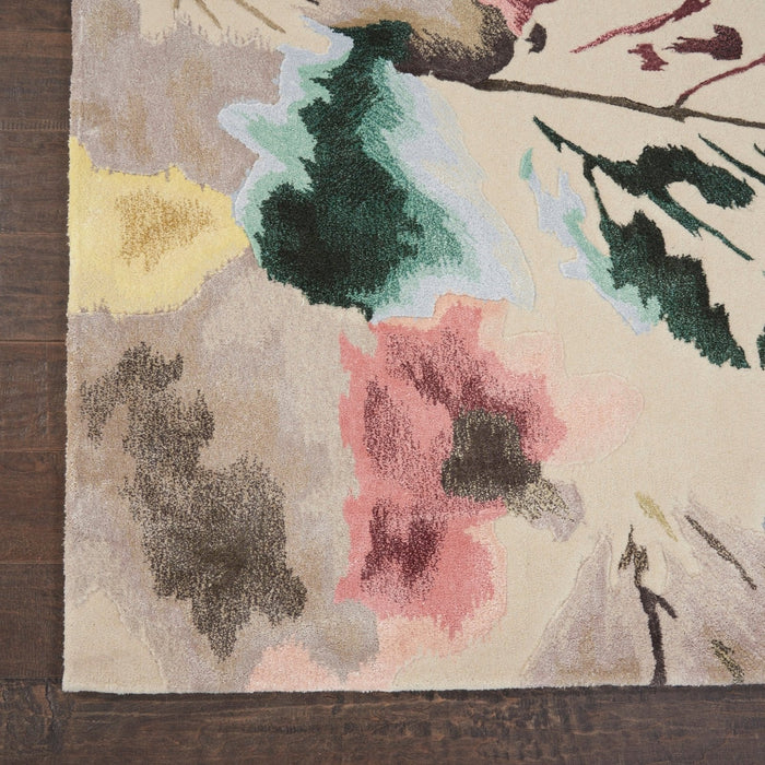 Nourison Prismatic PRS15 Beige Multi Rug