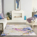 Nourison Prismatic PRS20 Grey Lilac Multi Rug