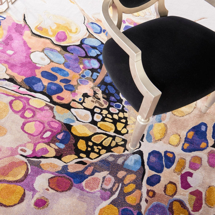 Nourison Prismatic PRS20 Grey Lilac Multi Rug