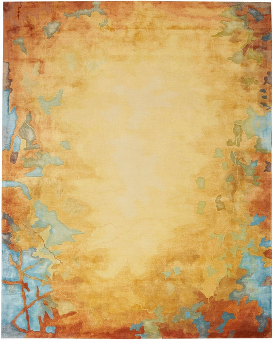 Nourison Prismatic PRS29 Gold Multicolour Rug