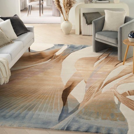 Nourison Prismatic PRS35 Sand Rug