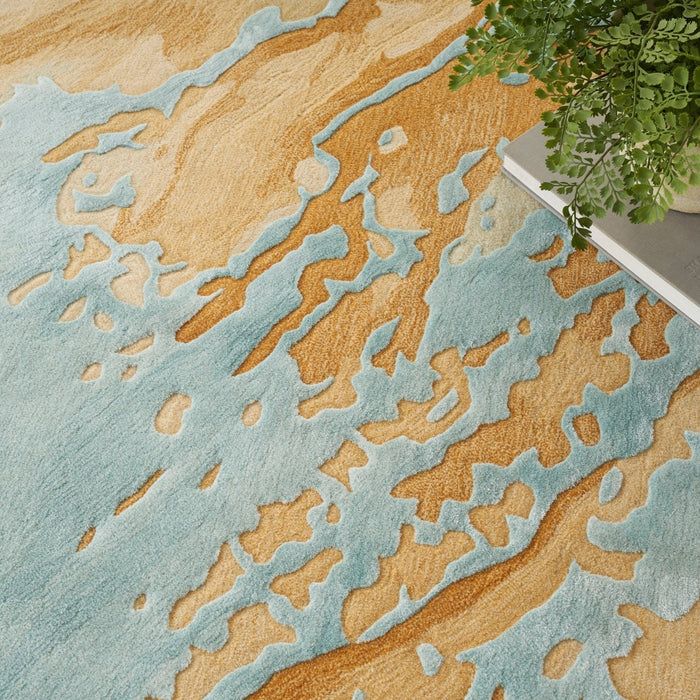 Nourison Prismatic PRS36 SNDBL Rug