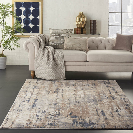Nourison Quarry QUA01 Beige Grey Rug