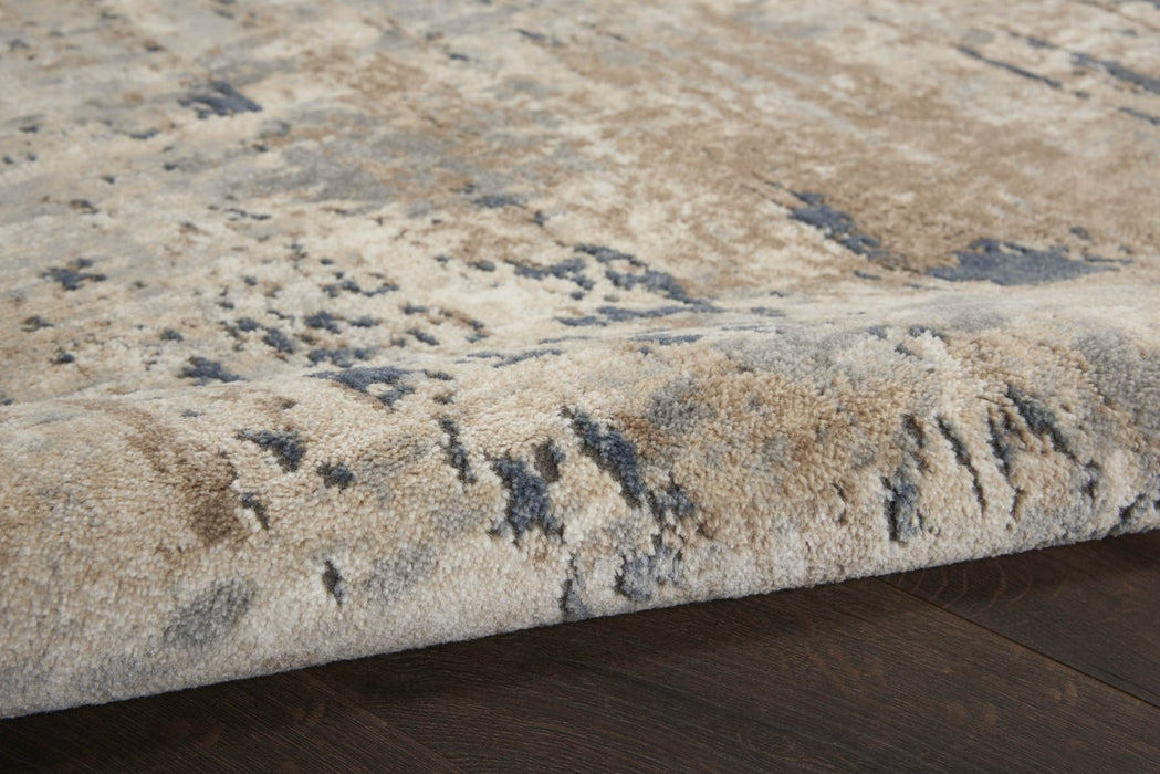 Nourison Quarry QUA01 Beige Grey Rug