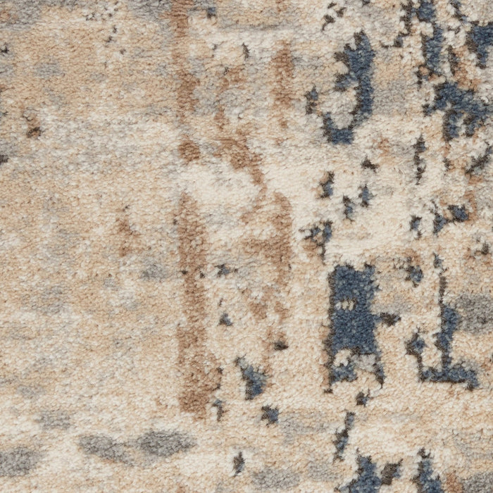 Nourison Quarry QUA01 Beige Grey Rug
