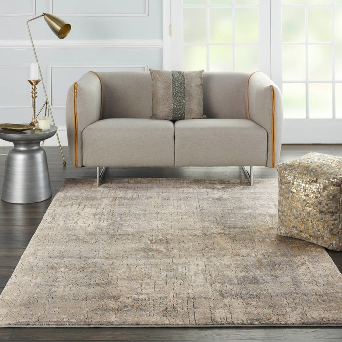 Nourison Quarry QUA03 Beige Grey Rug