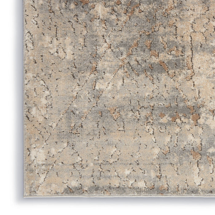 Nourison Quarry QUA03 Beige Grey Rug