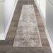 Nourison Quarry QUA03 Beige Grey Runner Rug