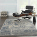 Nourison Quarry QUA04 Grey Beige Rug