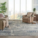 Nourison Quarry QUA04 Grey Beige Rug