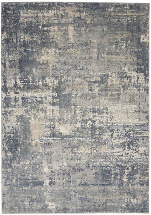 Nourison Quarry QUA04 Grey Beige Rug