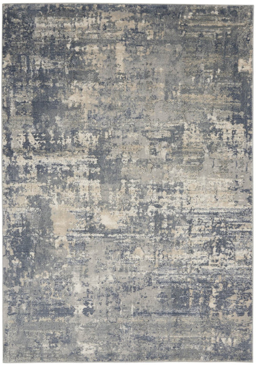 Nourison Quarry QUA04 Grey Beige Rug