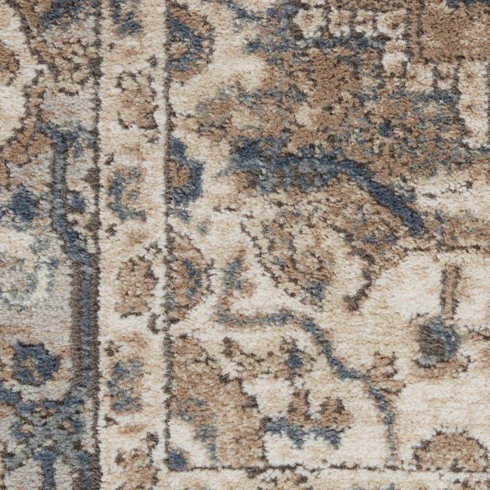 Nourison Quarry QUA05 Beige Grey Rug
