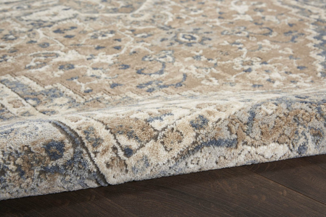 Nourison Quarry QUA05 Beige Grey Rug