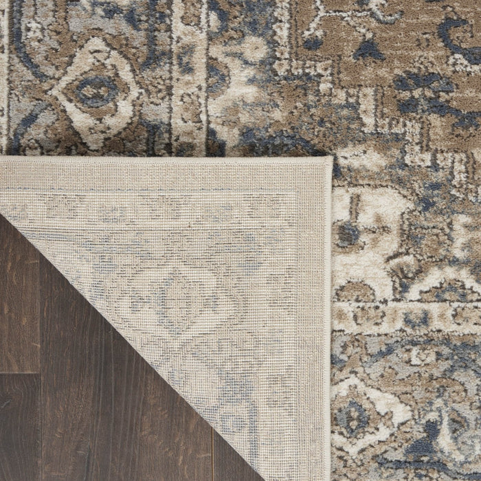 Nourison Quarry QUA05 Beige Grey Rug
