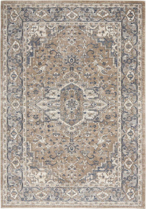 Nourison Quarry QUA05 Beige Grey Rug