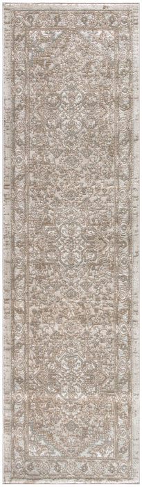 Nourison Quarry QUA05 Beige Runner Rug