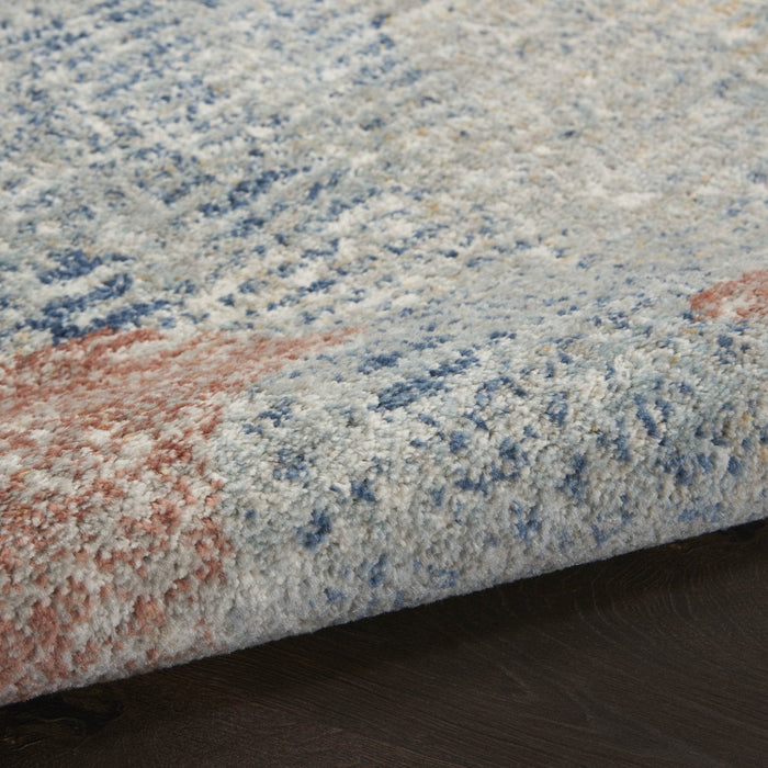 Nourison Quarry QUA10 Ivory Multi Runner Rug