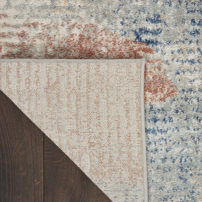 Nourison Quarry QUA10 Ivory Multi Runner Rug