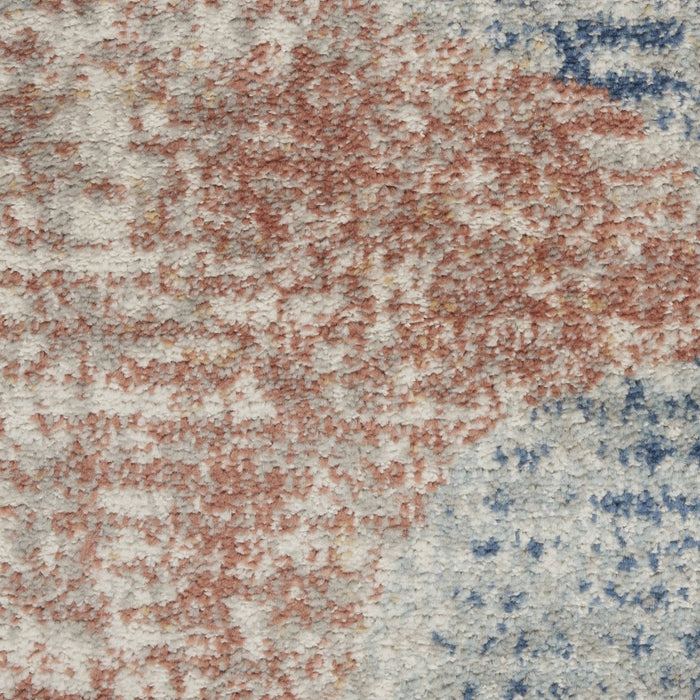 Nourison Quarry QUA10 Ivory Multi Runner Rug