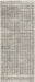 Nourison Quarry QUA13 Ivory Grey Runner Rug