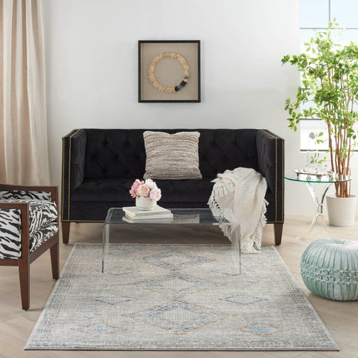 Nourison Quarry QUA14 Ivory Grey Rug