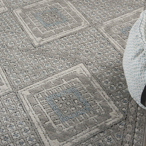 Nourison Quarry QUA16 Ivory Grey Rug