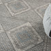Nourison Quarry QUA16 Ivory Grey Rug