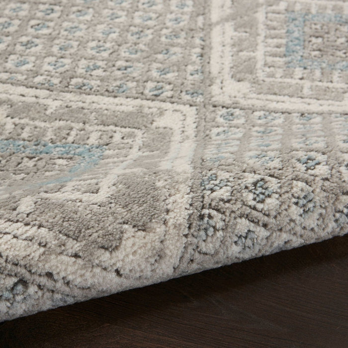 Nourison Quarry QUA16 Ivory Grey Rug