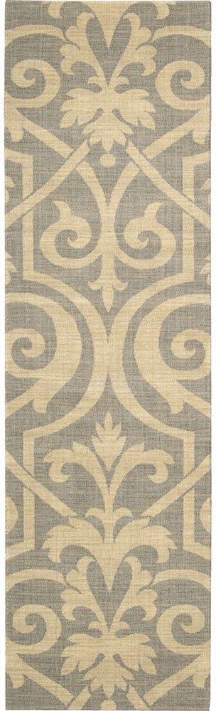 Nourison Riviera RI04 Slate Runner Rug
