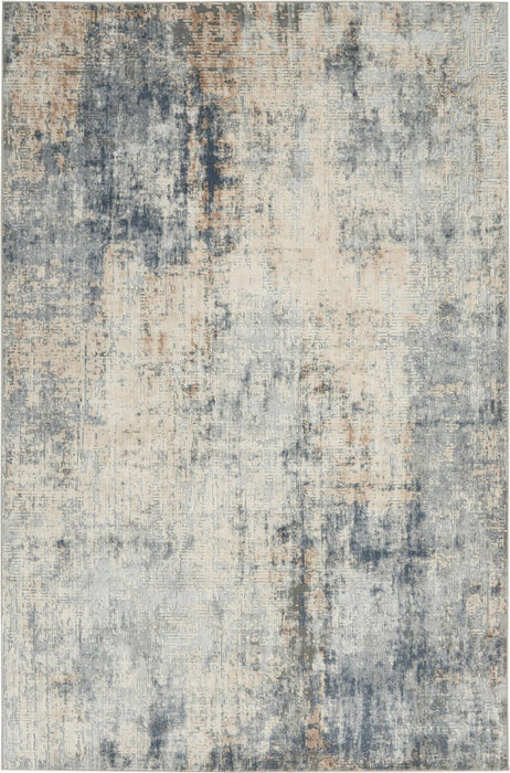 Nourison Rustic Textures RUS01 Tappeto Grigio / Beige