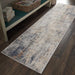 Nourison Rustic Textures RUS01 Grey Beige Runner Rug