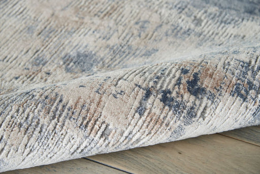 Nourison Rustic Textures RUS05 Beige / Grey Runner Rug