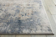 Nourison Rustic Textures RUS05 Beige / Grey Runner Rug
