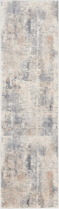 Nourison Rustic Textures RUS05 Beige / Grey Runner Rug
