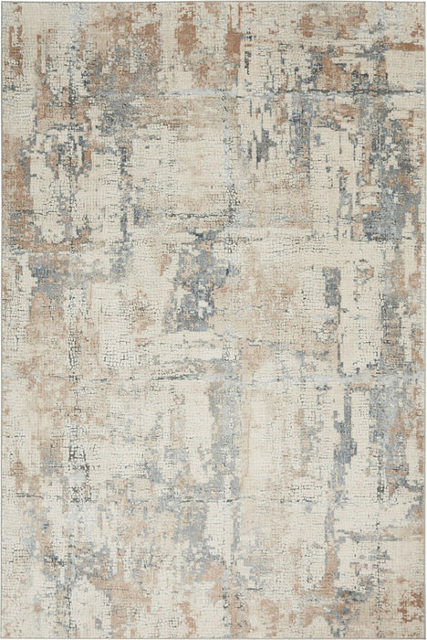 Nourison Rustic Textures RUS06 Tappeto grigio beige