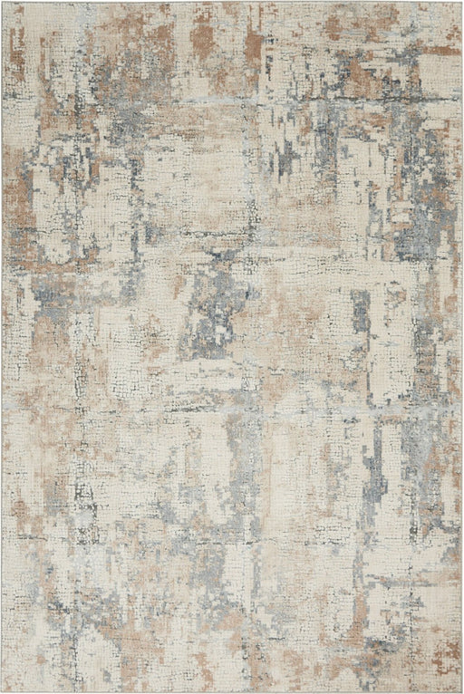 Nourison Rustic Textures RUS06 Tappeto grigio beige