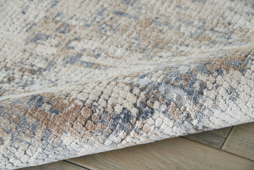 Nourison Rustic Textures RUS06 Beige Grey Runner Rug