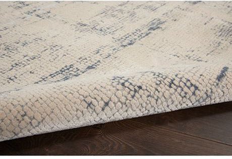 Nourison Rustic Textures RUS06 Tappeto blu avorio