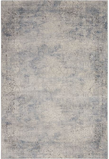 Nourison Rustic Textures RUS09 Tappeto azzurro avorio