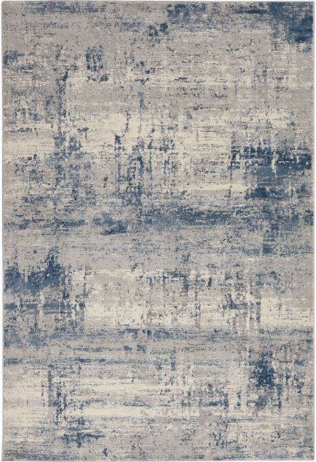 Tappeto Nourison Rustic Textures RUS10 Blu Avorio