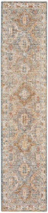 Nourison Sahar SHR01 Blue Runner Rug