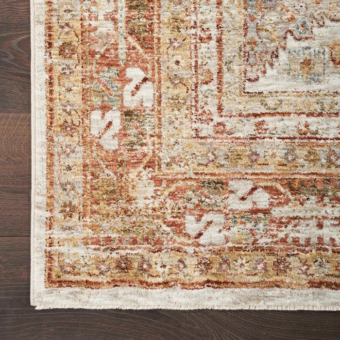 Nourison Sahar SHR01 Ivory Multicolour Runner Rug