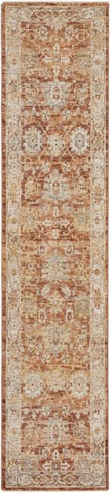 Nourison Sahar SHR02 Rust Runner Rug