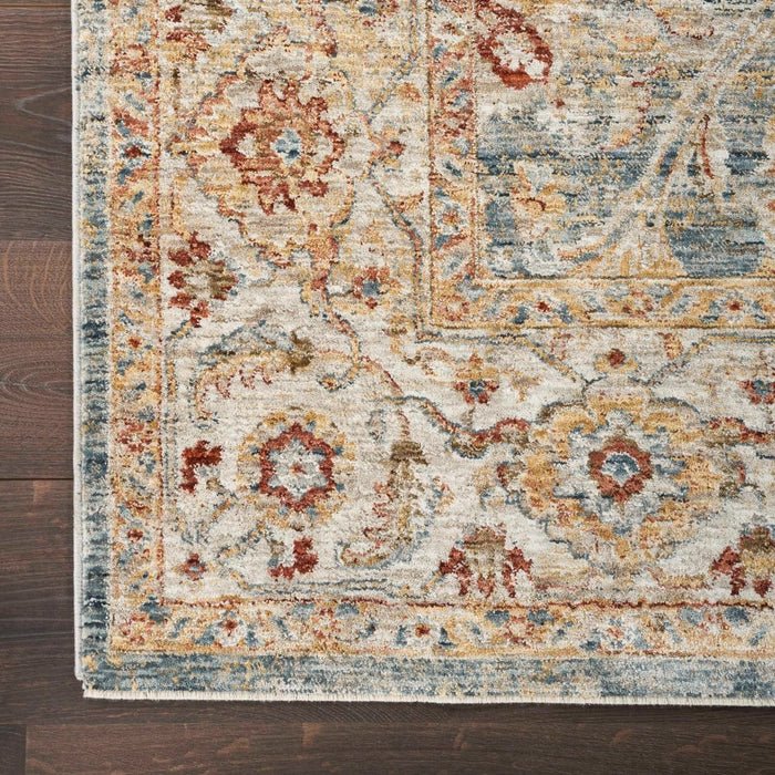 Nourison Sahar SHR03 Blue Rug