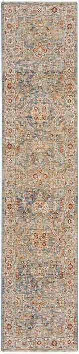 Nourison Sahar SHR03 Blue Runner Rug