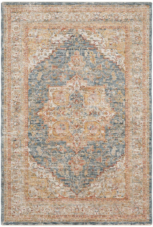 Nourison Sahar SHR06 Ivory/Blue Rug